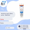 Alcohol en gel x 90ml, pomo. BIALCOHOL - PORTA