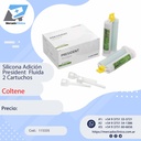 Silicona Adición President  Fluida 2 Cartuchos - COLTENE