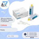 Silicona Adición President  regular 2 Cartuchos - COLTENE