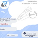 Ligaduras Preformadas - x 100 unidades - Cortas  / Largas - Tecnident
