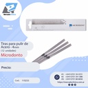 Tira de pulir  de Acero inox - x 12 unidades - Microdont