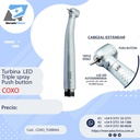 Turbina Led Triple Spray - Push Button - COXO