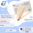 baja Lengua de madera - no esteril - EUROMIX