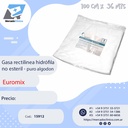 Gasa rectilinea hidrófila no esteril - EUROMIX