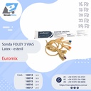 Sonda FOLEY  3 vias - latex - esteril - WELL LEAD