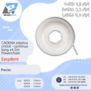 CADENA elástica  cristal -  long x4.5m - Powerchain - Easydent