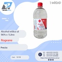 Alcohol etílico al  96% x 1Litro - ROGEANE