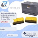 Sistema de plantillas para carillas de composite UVKEXLSQV1. KIT x 12 Moldes, Uveneer Extra. ULTRADENT