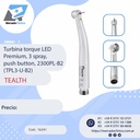 Turbina torque LED Premium, 3 spray, push button, 2300PL‐B2 (TPL3‐W‐B2) - TEALTH
