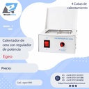 Calentador de cera con regulador de potencia - EGEO